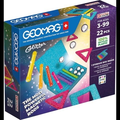 Geomag Glitter Panels Recycled Neodīma magnēta rotaļlieta