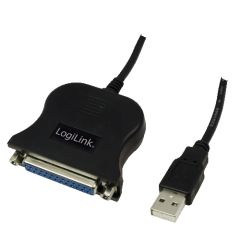 LogiLink UA0054A параллельный кабель Черный 1