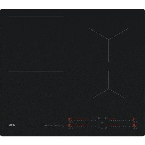 AEG TI64IB1FIZ Melns Iebūvēts 60 cm Zonas indukcijas plīts 4 zone(s)