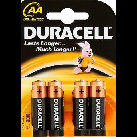 Duracell AA LR6 Батарейка одноразового использования Щелочной