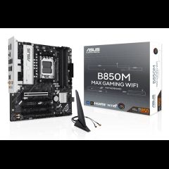 Asus B850M MAX GAMING WIFI AMD B850 Socket AM5 micro ATX