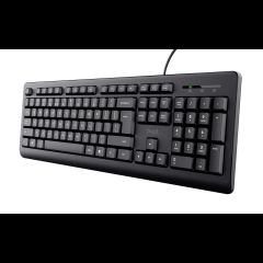 Trust Primo keyboard Office USB QWERTZ Czech Black