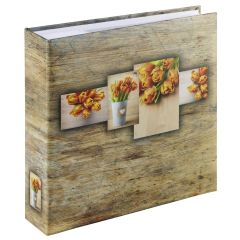 Hama Rustico foto albums & papīra aizsardzības pārklājums Oranžs 100 lapas 10…