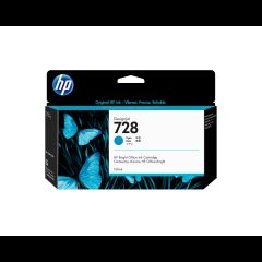 Hewlett Packard (HP) HP 728 130-ml Cyan DesignJet Ink Cartridge