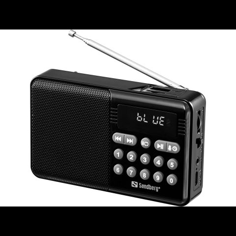 Sandberg 421-18 radio Pārnesams Analogais Melns