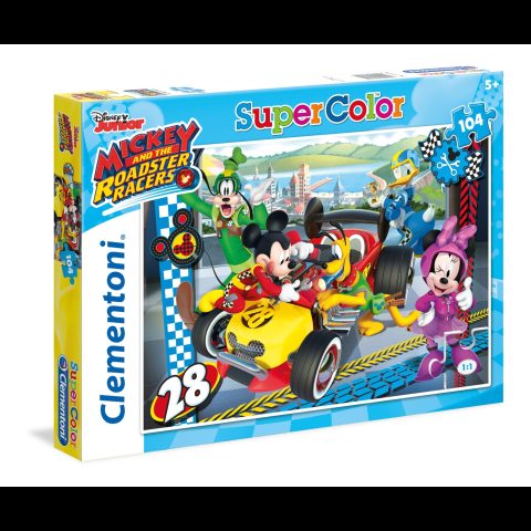 Clementoni Disney Mickey and The Roadster Racers Puzle 104 pcs Komiksi