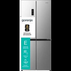 Gorenje NRM819E61X side-by-side холодильник Отдельно стоящий 460 L Серый