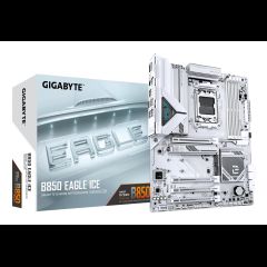 Gigabyte B850 EAGLE ICE mātes plate AMD B850 AM5 pieslēgvieta ATX