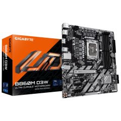 Gigabyte B860M D3W mātes plate Intel B860 LGA 1851 (Socket V1) mikro ATX