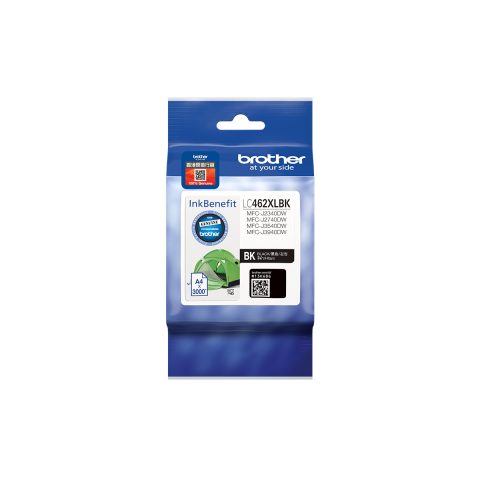 Brother LC462XLBK tintes kārtridžs 1 pcs Augsta (XL) produktivitāte Melns