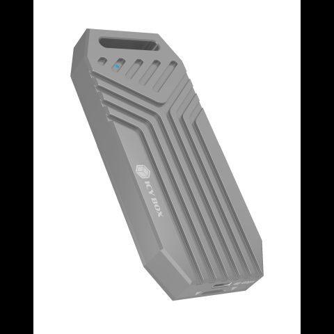 Icy Box IB-1919M-C42 Корпус твердотельного диска Серебристый M.2