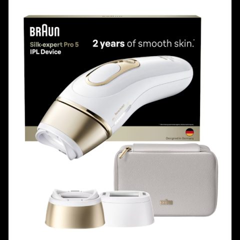Braun Silk-expert Pro PL5210 IPL Intensīvi pulsējošās gaismas (IPL) Zelts
