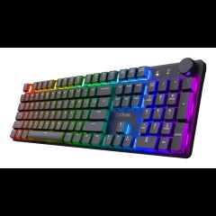 Trust GXT 868 Torix tastatūra Speļu USB + RF Wireless + Bluetooth QWERTY Ameri…