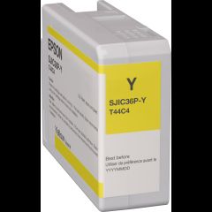 Epson SJIC36P(Y): Ink cartridge for ColorWorks C6500/C6000 (Yellow)