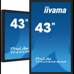 Iiyama TF4339AS-B1AG монитор для ПК 108 cm (42.5") 3840 x 2160 пикселей 4K Ultr…