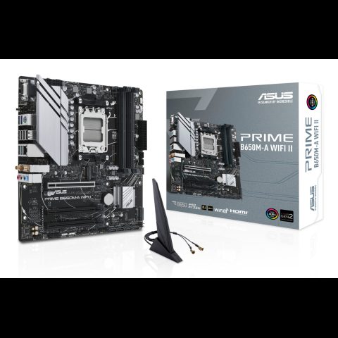 Asus PRIME B650M-A WIFI II AMD B650 Socket AM5 micro ATX