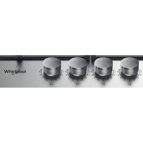 Whirlpool TGML 660 IX Nerūsējošs tērauds Iebūvēts 60 cm Gāzes 4 zone(s)