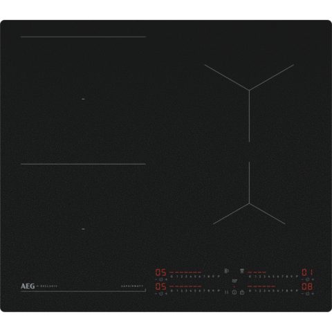 AEG TI64IB1BIZ Melns Iebūvēts 60 cm Zonas indukcijas plīts 4 zone(s)