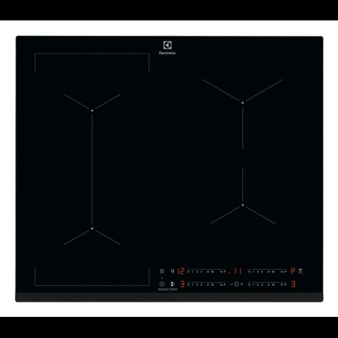 Electrolux EIV63443 Melns Iebūvēts 59 cm Zonas indukcijas plīts 4 zone(s)
