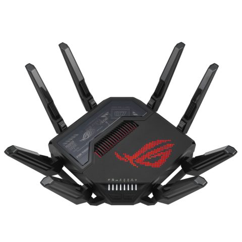 Asus ROG Rapture GT-BE98 bezvadu rūteris 10 Gigabit Ethernet Quad-band (2.4 G…