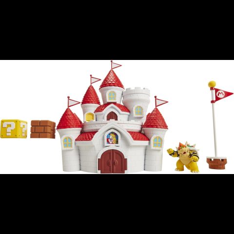 Jakks Pacific Super Mario Deluxe Mushroom Kingdom Castle