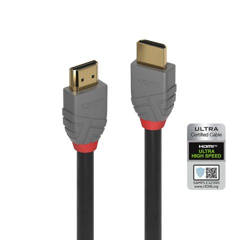Lindy 36953 HDMI kabelis 2 m HDMI Type A (Standard) Melns