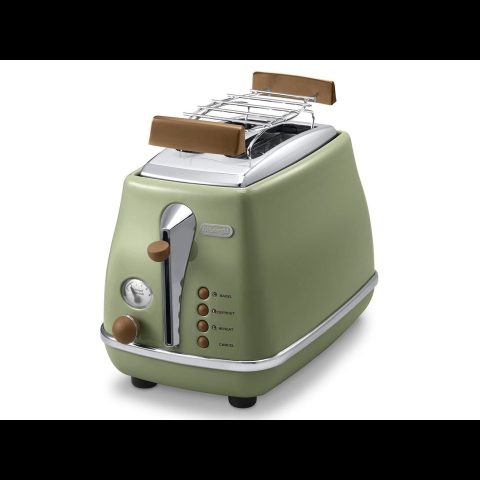 DeLonghi De’Longhi 2103.GR 2 šķēle (-s) 900 W Zaļš