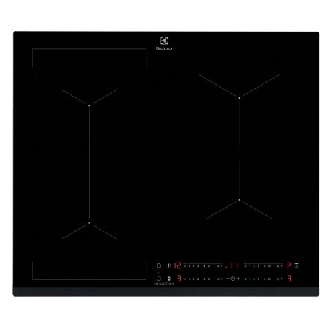 Electrolux CIL63443 Melns Iebūvēts 60 cm Zonas indukcijas plīts 4 zone(s)