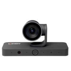 Lindy 38422 videokonferenču kamera 8 MP Melns 3840 x 2160 pikseļi 30 fps