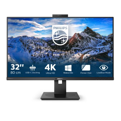 Philips P Line 329P1H/00 monitori 80 cm (31.5") 3840 x 2160 pikseļi 4K Ultra HD…