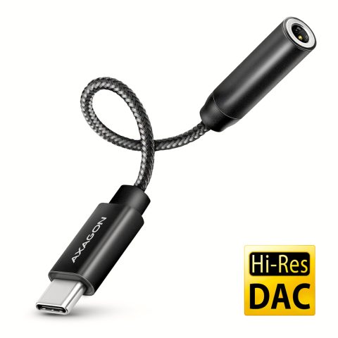 Axagon ADA-HC USB-C to 3.5mm jack - Hi-Res DAC audio adapter