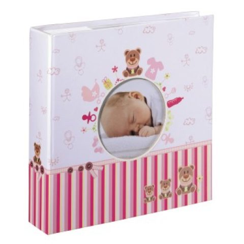 Hama Moni foto albums & papīra aizsardzības pārklājums Rozā