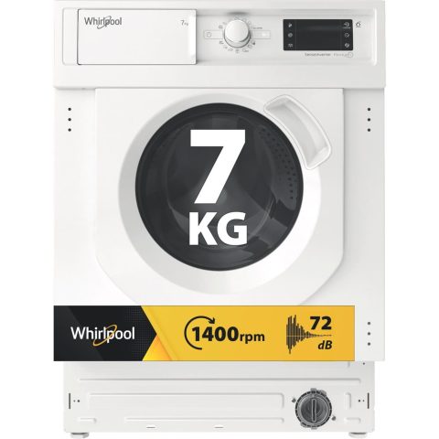Whirlpool BI WMWG 71483E EU N veļasmašīna Ielādēšana no priekšas 7 kg 1400 RPM Bal…