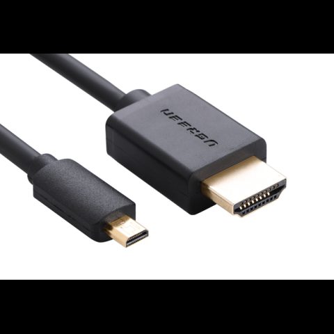 Ugreen 30103 video kabeļu aksesuārs 2 m Micro-HDMI HDMI