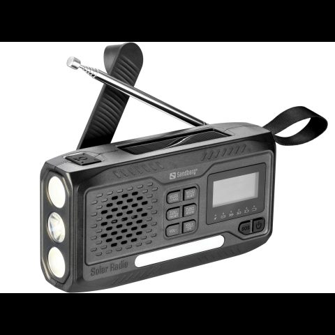 Sandberg 421-17 radio Analogais un digitālais Melns