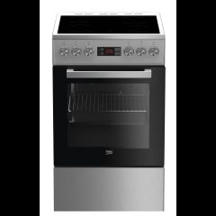 Beko FSM57300GX Freestanding cooker Electric Ceramic hob Stainless steel