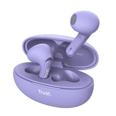 Trust Yavi Austiņas True Wireless Stereo (TWS) Ausīs Zvani / mūzika USB Veids-…