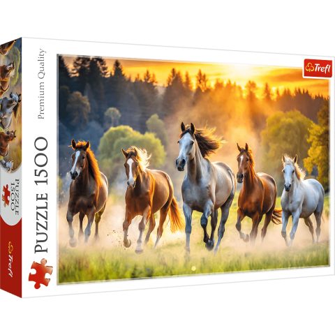 Trefl 26215 puzle 1500 pcs Dzīvnieki