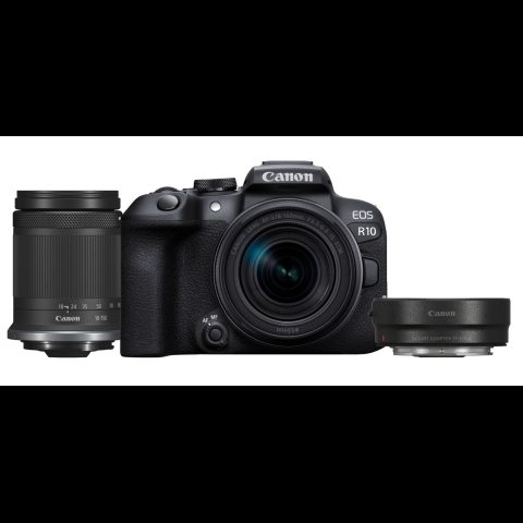 Canon EOS R10 + RF-S 18-150mm F3.5-6.3 IS STM + EF- R MILC 24