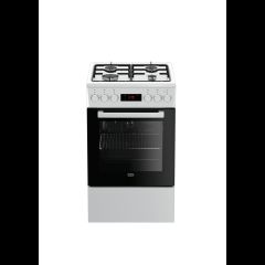 Beko FSE52321DWD cooker Freestanding cooker Gas White