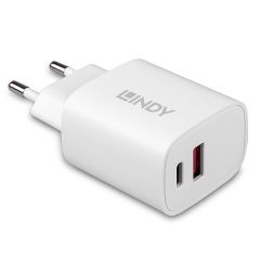 Lindy 73413 зарядное устройство для мобильных устройств Универсальная Белый Ка…