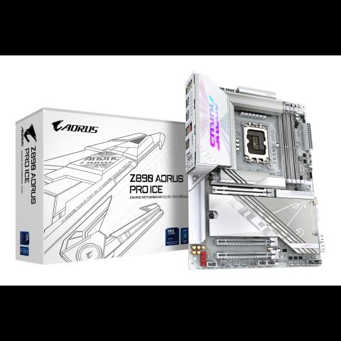 Gigabyte Z890 AORUS PRO ICE mātes plate Intel Z890 LGA 1851 (Socket V1) ATX