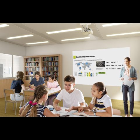 Epson EB-L265F 4600 ANSI lūmeni 3LCD 1080p (1920x1080) 3D saderība Melns