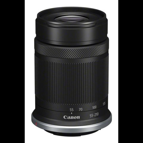 Canon RF-S 55-210mm F5-7.1 IS STM MILC Telefoto tālummaiņas objektīvs Melns