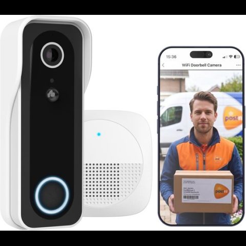 Trust DOORCAM-3000 Melns