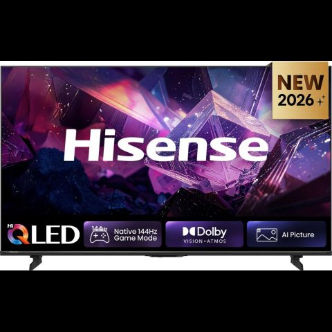 Hisense 50E7S PRO 127 cm (50") 4K Ultra HD Viedtelevizors Wi-Fi Melns 350 cd/m²