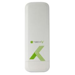 Techly I-WL-CPE880 WLAN piekļuves punkts 300 Mbit/s Balts Power over Ethernet (…