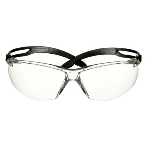3M SF501SGAF-BLK aizsargbrilles Polikarbonāts (PC) Melns