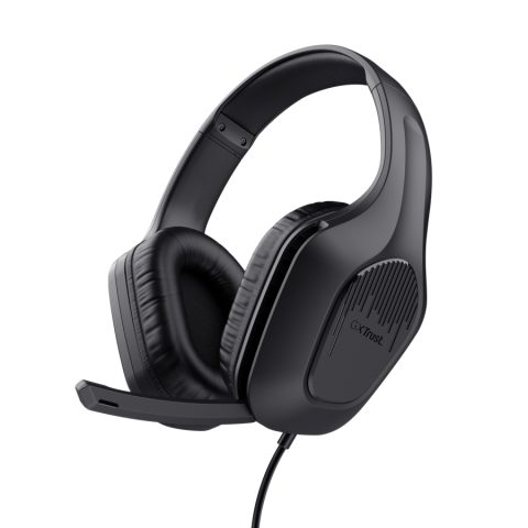 Trust GXT 417 Zirox Austiņas Vadu Speļu Melns