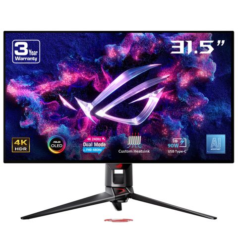 Asus ROG Swift PG32UCDP monitori 80 cm (31.5") 3840 x 2160 pikseļi 4K Ultra H…